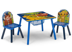 The Lion King (1079) 2-The Lion King Table and Chair Set with Storage