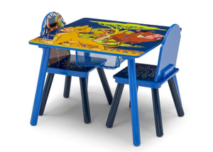 The Lion King (1079) 4-The Lion King Table and Chair Set with Storage
