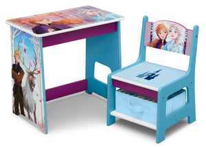 Frozen 2 (1097) 2-Frozen II Kids Wood Desk and Chair Set