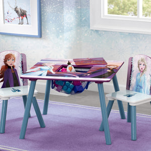 Delta Children Frozen 2 (1097) Table and Chair Set with Storage, Hangtag View 12