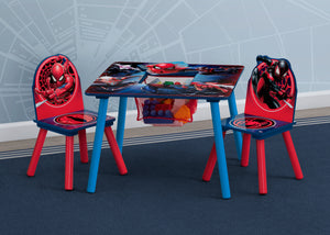 Spider-Man (1163) 0-Spider-Man Table and Chair Set With Storage
