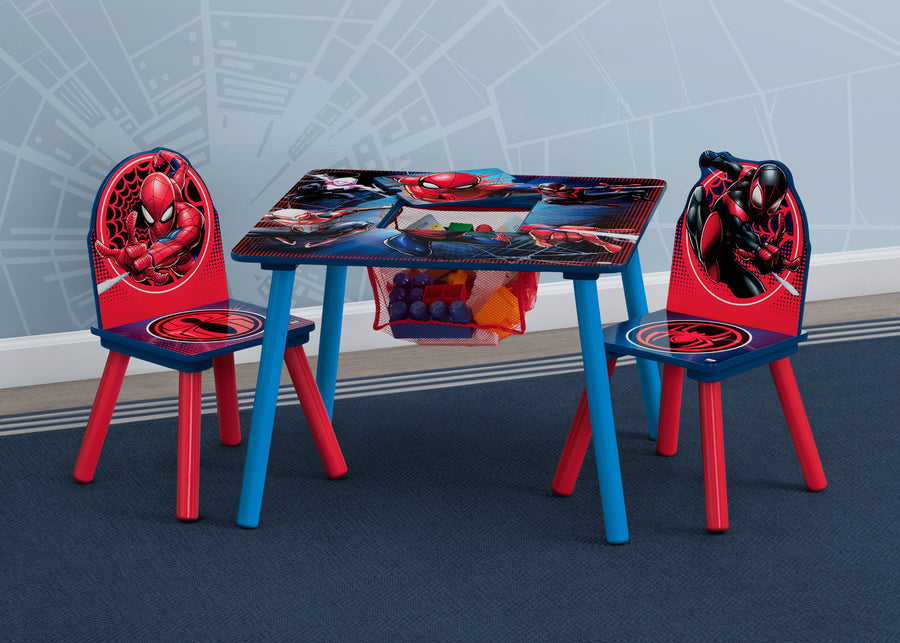Spider-Man (1163) 1-Spider-Man Table and Chair Set With Storage