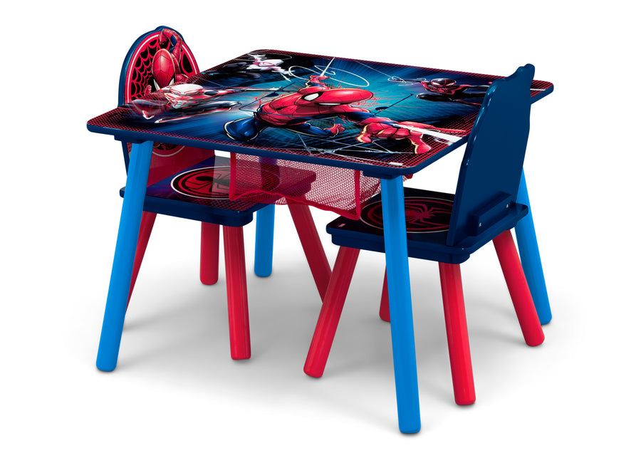 Spider-Man (1163) 3-Spider-Man Table and Chair Set With Storage