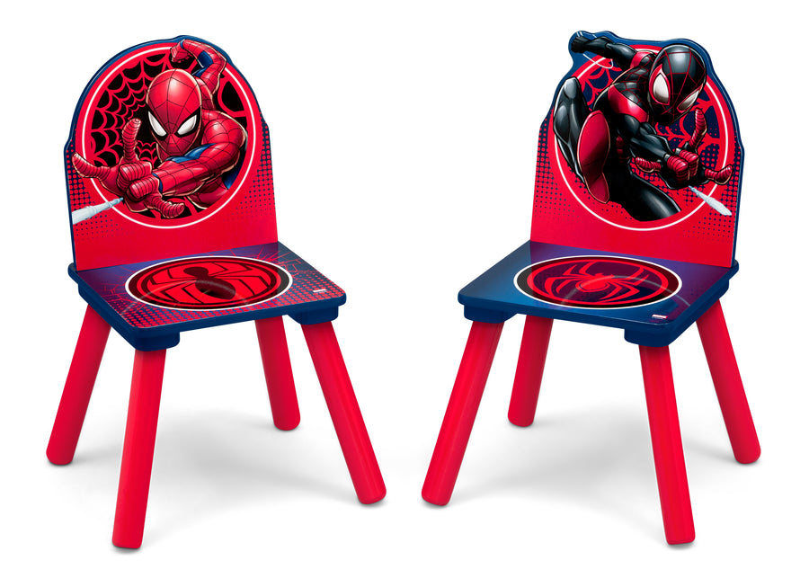 Spider-Man (1163) 6-Spider-Man Table and Chair Set With Storage