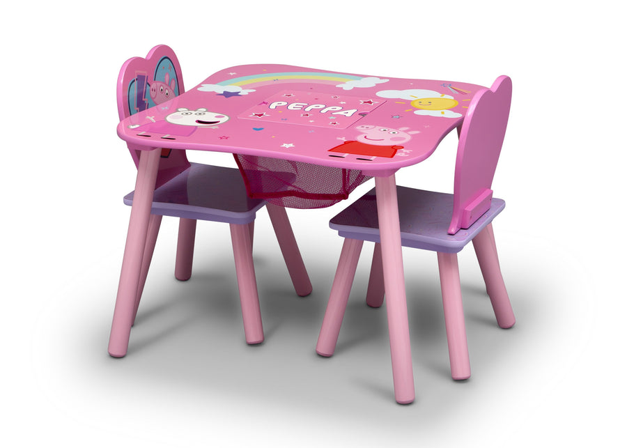 Peppa Pig (1171) 5-Peppa Pig Table and Chair Set with Storage