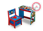 Mickey Mouse 1054 Mickey Hot Dog 1054 2-Mickey Mouse Kids Wood Desk and Chair Set