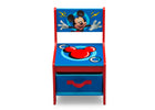 Mickey Mouse (1054) Mickey Hot Dog (1054) 4-Mickey Mouse Kids Wood Desk and Chair Set
