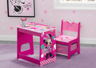 Minnie Mouse (1063) 1-Minnie Mouse Kids Wood Desk and Chair Set