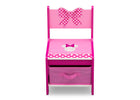 Minnie Mouse (1063) 5-Minnie Mouse Kids Wood Desk and Chair Set