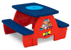 Paw Patrol (1121) 4-PAW Patrol 4 Seat Activity Picnic Table with LEGO Compatible Tabletop
