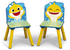 Baby Shark (1127) 6-Baby Shark Kids Table and Chair Set With Storage