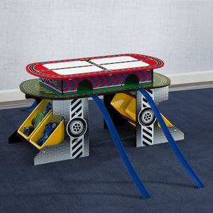 Racecar (5067) 4-Race Track Toy and Activity Play Table for Kids