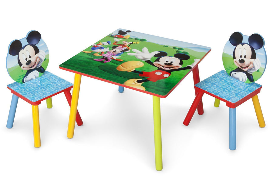 Mickey Mouse Table and Chair Set 4-Mickey Mouse Table and Chair Set