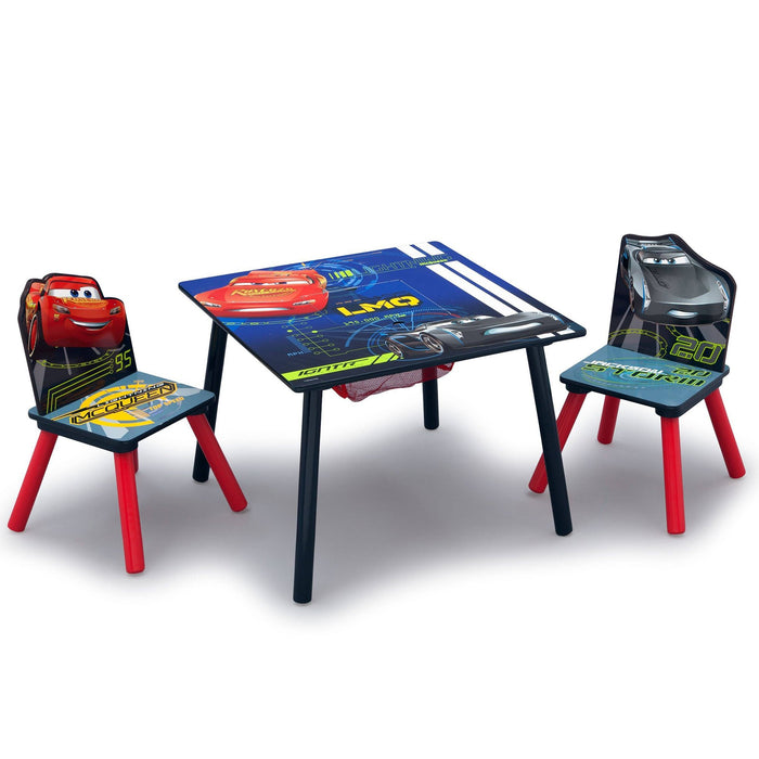 Delta Children Cars (1014) Table & Chair Set with Storage 0-Cars Table & Chair Set with Storage