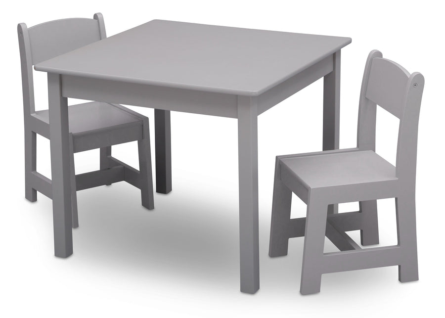 Grey (026) 4-MySize Table and Chair Set