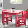 Watermelon (032C) 7-MySize Table and Chair Set