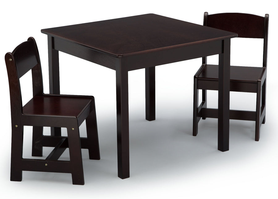 DCB: Dark Chocolate (207) 25-MySize Table and Chair Set
