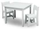 Bianca White (130) 13-MySize Table and Chair Set