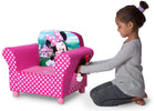 Minnie Mouse (1063) 1-Minnie Mouse Upholstered Chair