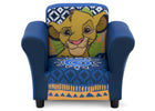 Delta Children The Lion King (1079) Kids Upholstered Chair, Front Silo View 2-The Lion King Kids Upholstered Chair