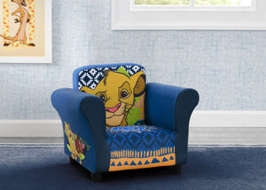 Delta Children The Lion King (1079) Kids Upholstered Chair, Hangtag View 5-The Lion King Kids Upholstered Chair