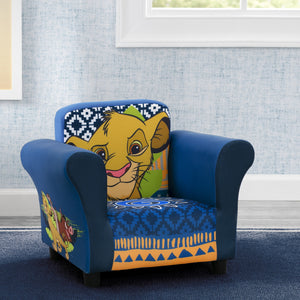 Delta Children The Lion King (1079) Kids Upholstered Chair, Hangtag View 0-The Lion King Kids Upholstered Chair