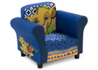 Delta Children The Lion King (1079) Kids Upholstered Chair, Right Silo View 1-The Lion King Kids Upholstered Chair