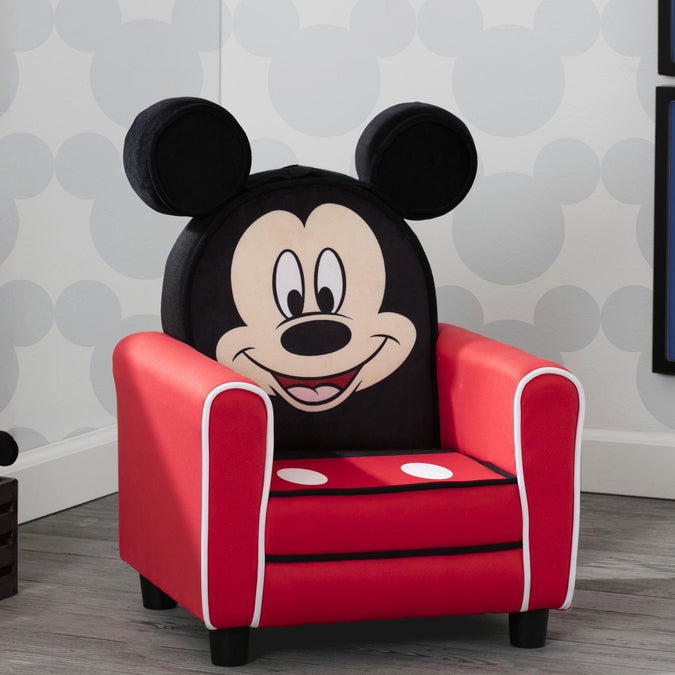 Mickey 1051 1-Mickey Mouse Figural Upholstered Kids Chair