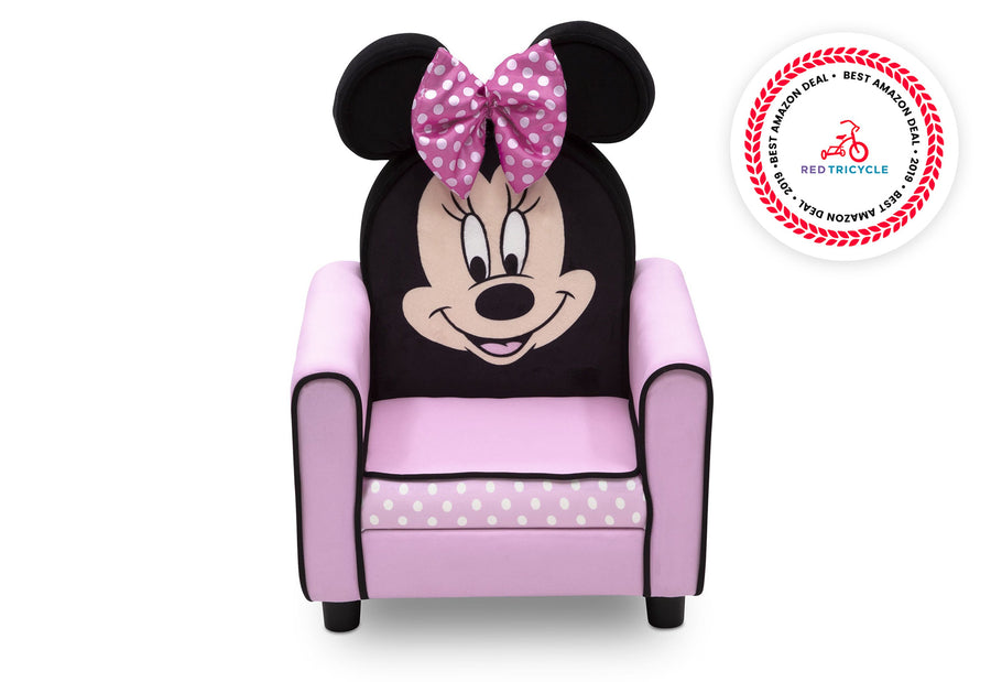 Minnie Mouse 1058 3-Minnie Mouse Figural Upholstered Kids Chair
