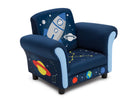 Delta Children Space Adventures (1223) Kids Upholstered Chair, Right Silo View 3-Space Adventures Kids Upholstered Chair
