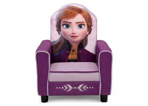 Delta Children Frozen II (1091) Anna Figural Upholstered Kids Chair, Front Silo View Frozen (1091) 2-Frozen II Anna Figural Upholstered Kids Chair