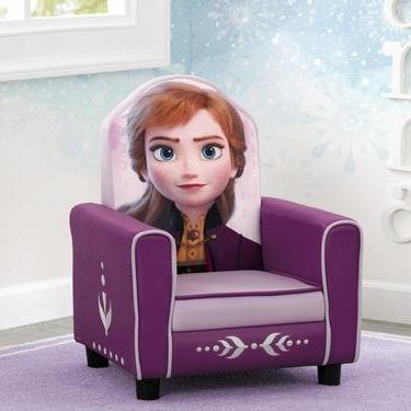 Delta Children Frozen II (1091) Anna Figural Upholstered Kids Chair 3-Frozen II Anna Figural Upholstered Kids Chair