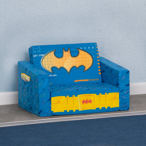 Batman (1200) 22-Batman Cozee Flip-Out Chair - 2-in-1 Convertible Chair to Lounger for Kids