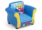 Baby Shark (1127) 3-Baby Shark Upholstered Chair with Sculpted Plastic Frame