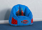 Spider-Man (1163) 1-Spider-Man Cozee Fluffy Chair with Memory Foam Seat, Kid Size (For Kids Up To 10 Years Old)