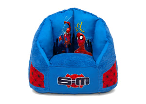 Spider-Man (1163) 3-Spider-Man Cozee Fluffy Chair with Memory Foam Seat, Kid Size (For Kids Up To 10 Years Old)