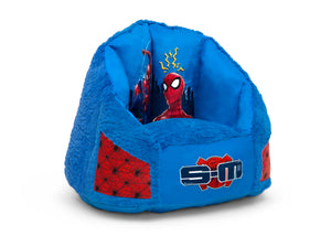 Spider-Man (1163) 6-Spider-Man Cozee Fluffy Chair with Memory Foam Seat, Kid Size (For Kids Up To 10 Years Old)