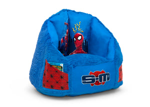 Spider-Man (1163) 4-Spider-Man Cozee Fluffy Chair with Memory Foam Seat, Kid Size (For Kids Up To 10 Years Old)
