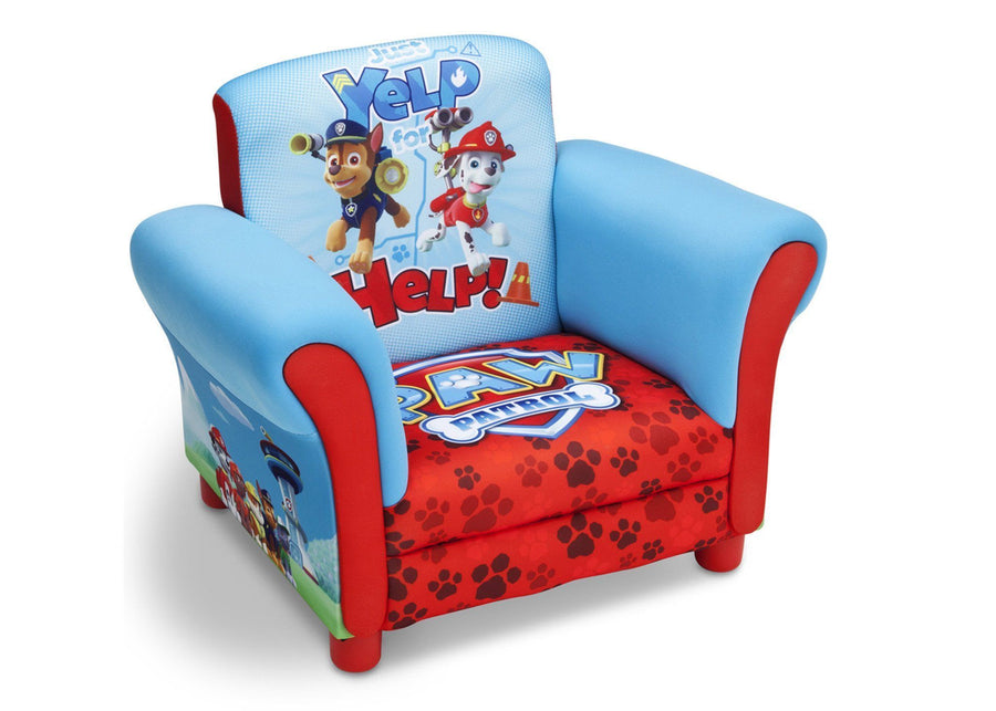 Delta Children Paw Patrol Upholstered Chair Right view a1a  4-PAW Patrol Upholstered Chair