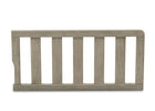 Delta Children Textured Limestone (1340) Toddler Guardrail W0061, Front Silo View 1-Toddler Guardrail (W0061)