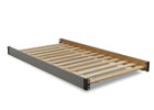 Delta Children Grey (026) Twin Size Wood Bed Rails (W0090), Right Silo View 1-Twin Size Wood Bed Rails (W0090)