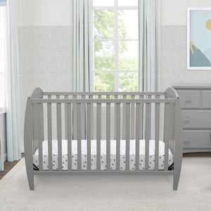 Delta Children Grey (026) Taylor 4-in-1 Convertible Crib (W10040) 16-Taylor 4-in-1 Convertible Crib