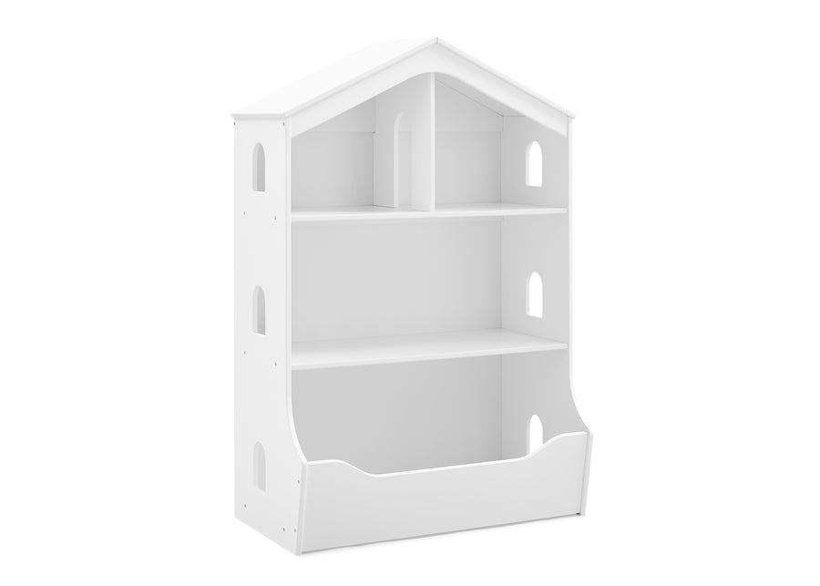 Bianca White (130) 8-Playhouse Bookcase with Toy Storage