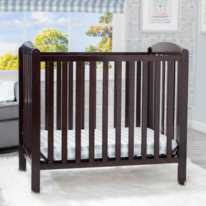 Sprout Mini Crib with Mattress Dark Chocolate (207) 33