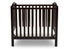 Sprout Mini Crib with Mattress Dark Chocolate (207) 3-Sprout Mini Crib with Mattress