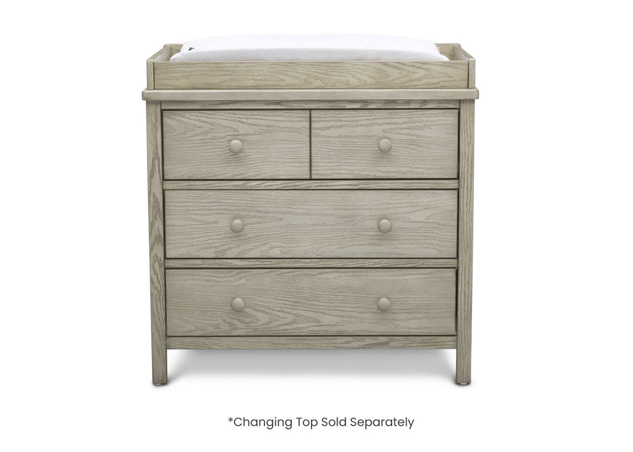 Textured Limestone (1340) 2-Middleton 3 Drawer Dresser