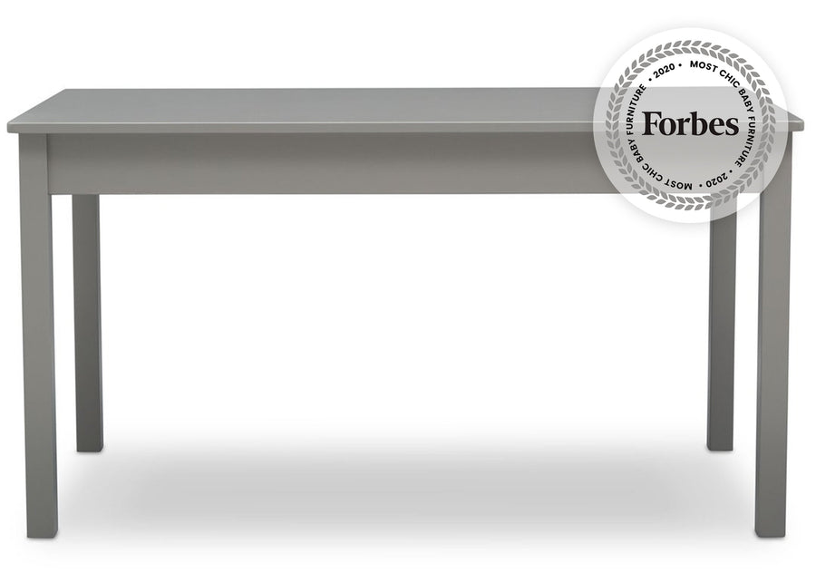 Delta Children Grey 026 Grow-With-Me Table (W101301), Front View, a3a 4-Grow-With-Me Table