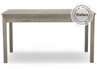 Delta Children Crafted Limestone 1334 Grow-With-Me Table (W101301), Front View, d3d 25-Grow-With-Me Table