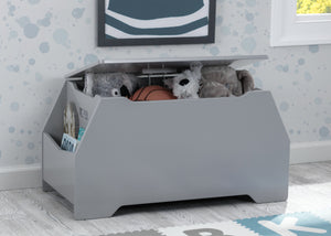 YourPick: Grey (026) 0-Signature Toy Box with Book Storage
