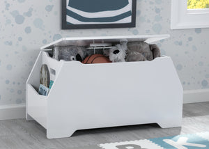 YourPick: Bianca White (130) 1-Signature Toy Box with Book Storage